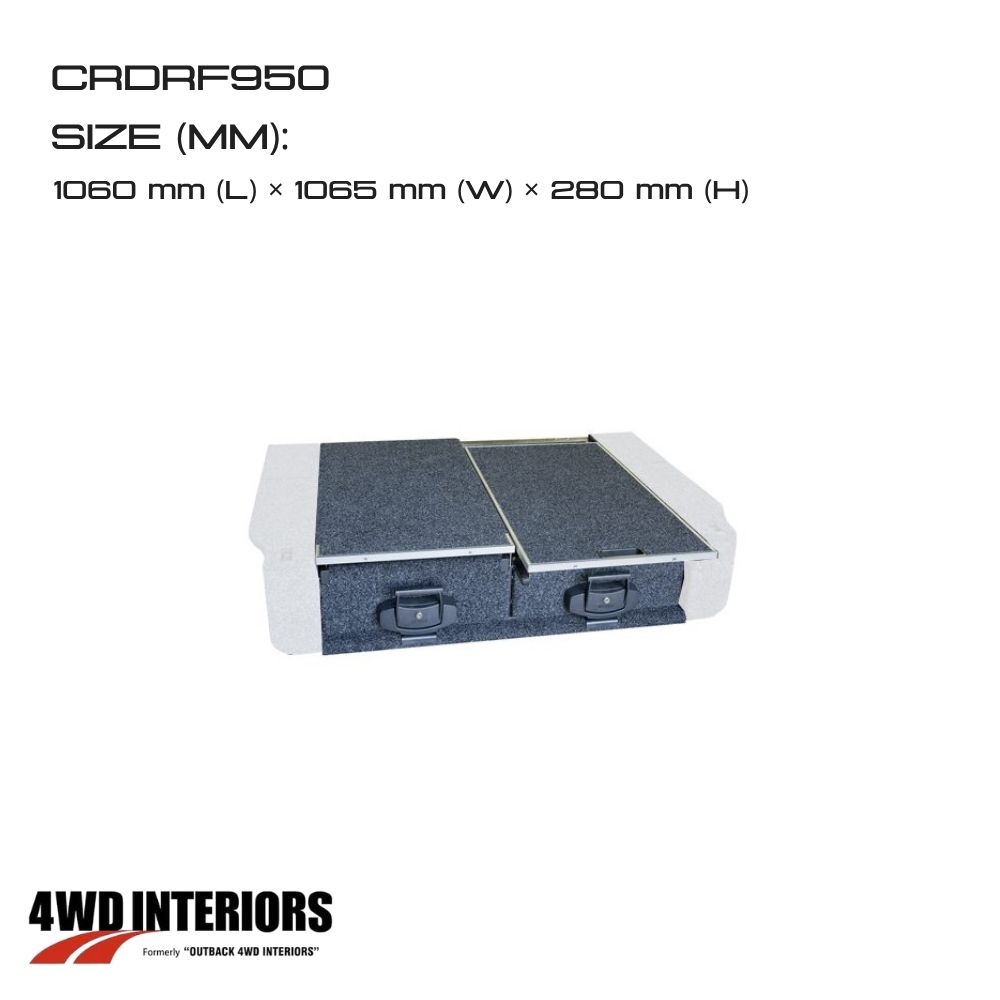 CRDRF950 ROLLER DRAWER (106x106.5x28CM) - Image 1
