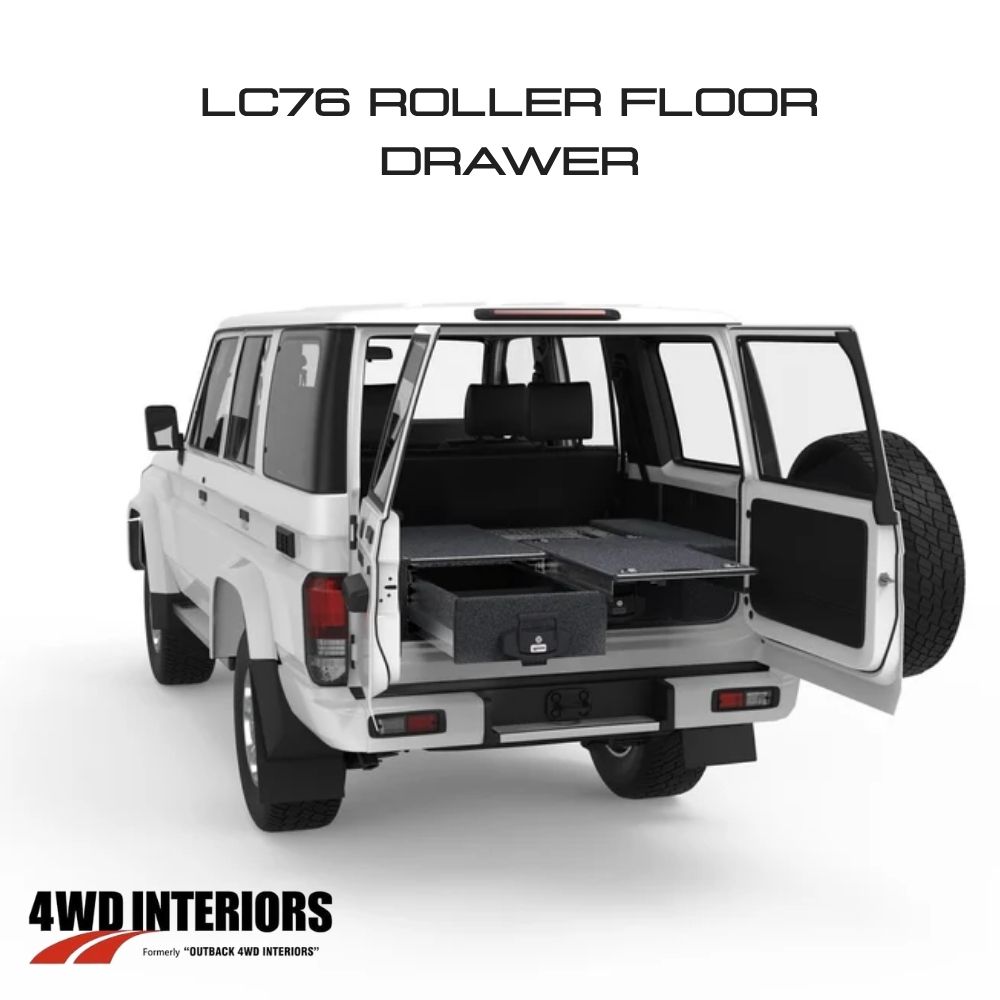 LC76 ROLLER FLOOR DRAWER LC76 TWIN DRAWER ROLLER FLOOR + WING KIT - Image 1
