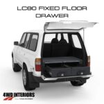 LC80 DRAWER FIXED FLOOR + WING KIT