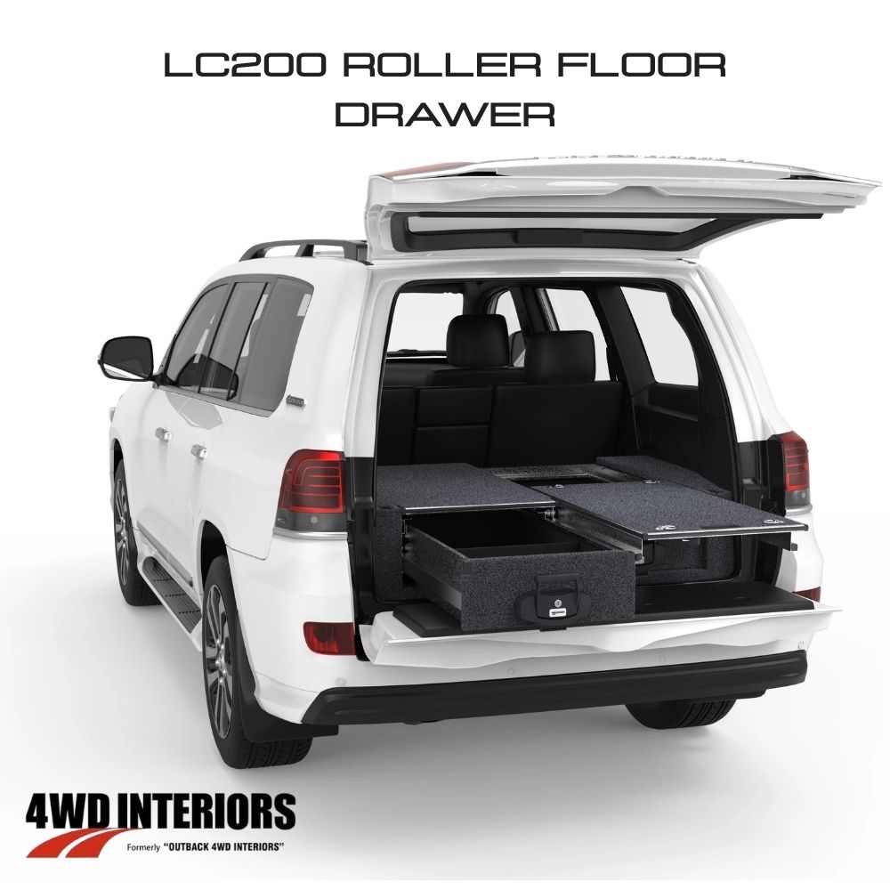 ROOF CONSOLE(6) LC200 DRAWER ROLLER FLOOR + WING KIT - Image 1