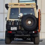 LC78 Rear bumper with Provision Towing hook