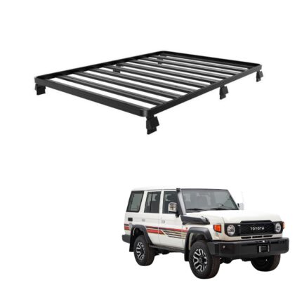 LC76 (1964mm) SLIMLINE II ROOF RACK KIT