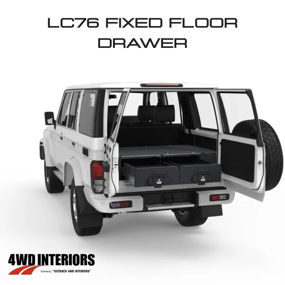 LC76 FIXED FLOOR DRAWER LC76 TWIN DRAWER FIXED FLOOR + WING KIT - Image 1