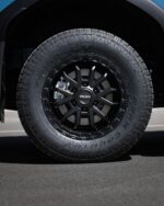 Prado 250 (17X9) RAID MATT BLACK 4x ALLOY WHEELS (6/139) +35 - Image 2