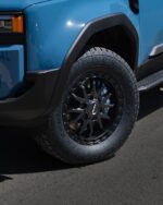 Prado 250 (17X9) RAID MATT BLACK 4x ALLOY WHEELS (6/139) +35 - Image 3