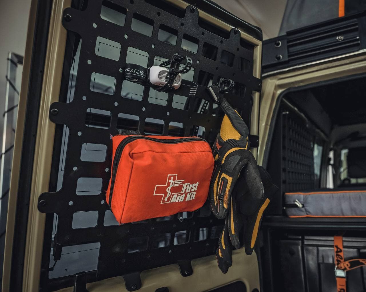 1-1-1 LC76 REAR DOOR MOLLE PLATES - Image 1