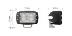 10W MINI V2 LED AMBER FLOOD LIGHT (1500K) - Image 10
