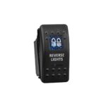 Rocker Switch for 4x4 Reverse Lights Back Lit Blue