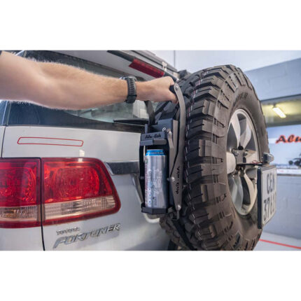 Can Crusher Spare Wheel Mount