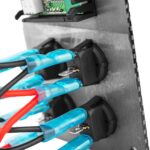 Carbon Switch Panel with USB and Digital Volt Me - Image 5