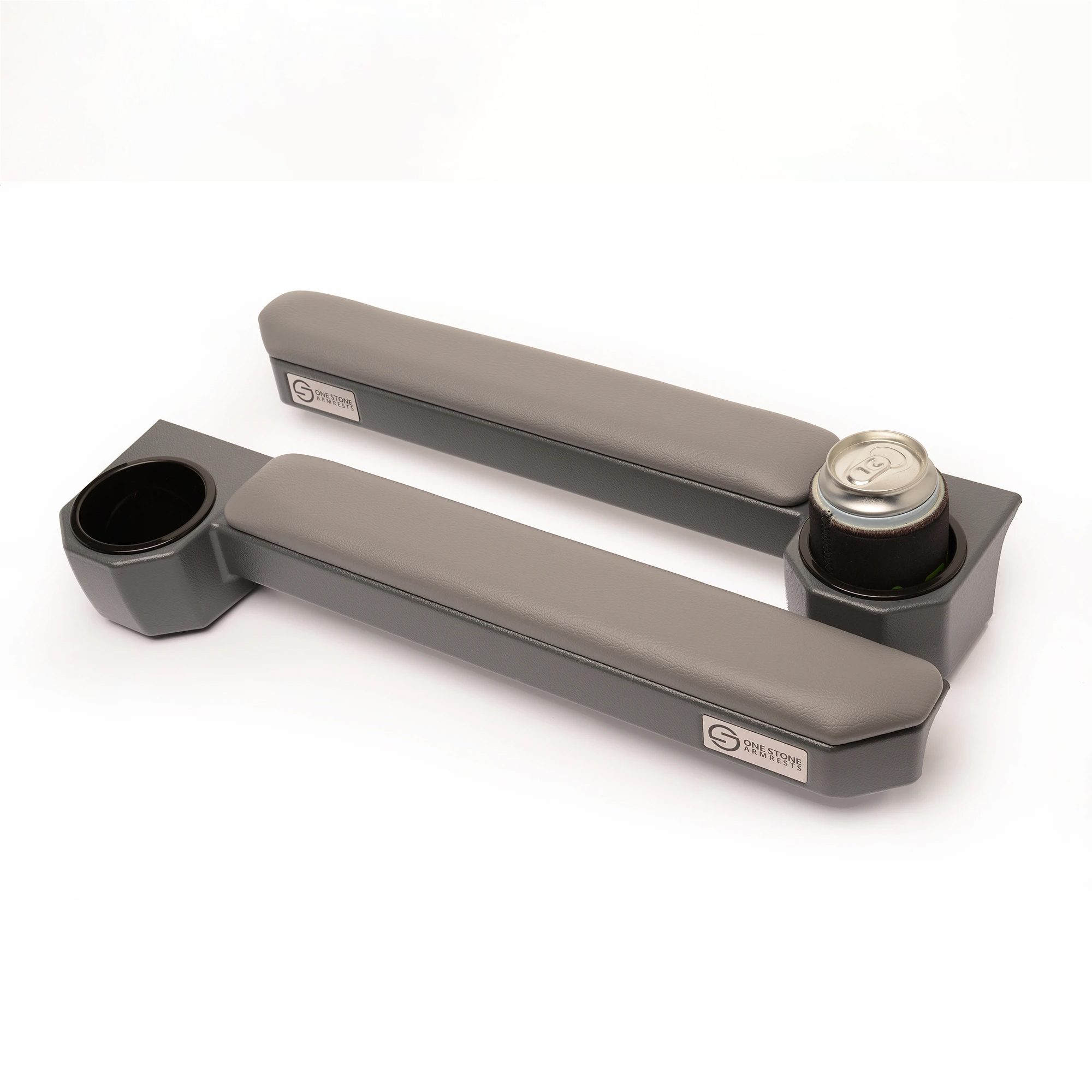 grey LC 70 Armrest Grey Full set (driver + passenger side) - Image 1