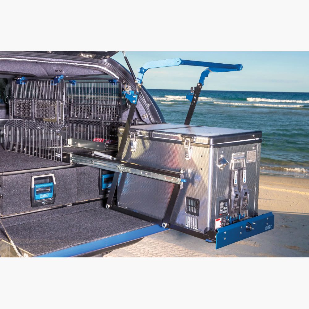 01-DS50-Fridge-Drop-Slide-dropped-position-msa-4x4-1 Drop slide DS50 - Image 1