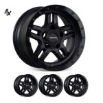 Hilux (17X9) 4x Hammer wheels (6/139) +25 OFFSET