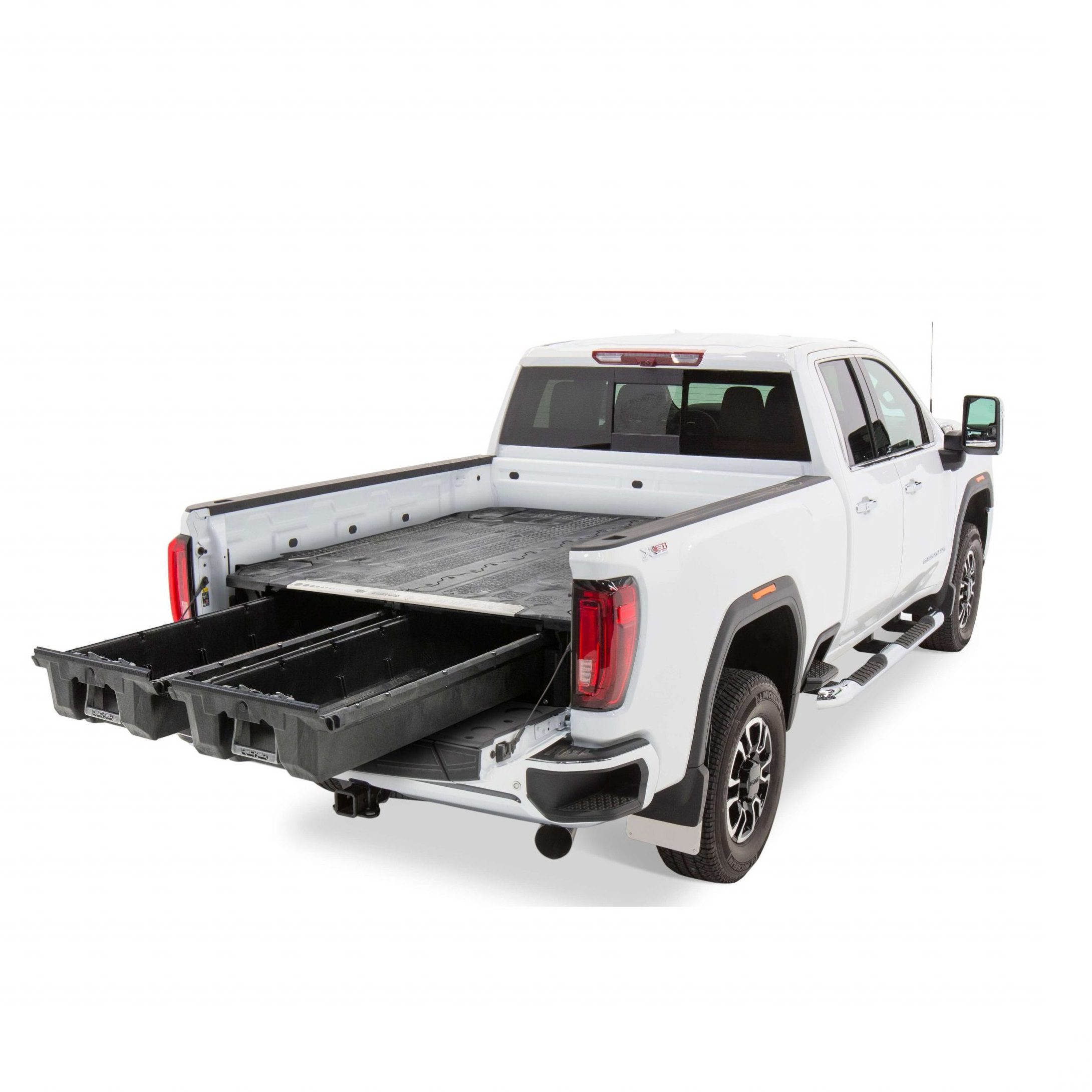 CHEVY_GM_6.5_3_LX_7722_4 Sierra/Silverado 2500/3500 2020+ 6' 9'' "wide" bed width Decked Drawer System Legacy - Image 1