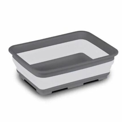 Kampa Collapsible Rectangular Washing Bowl - Grey