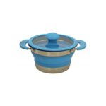 KAMPA FOLDING SAUCE PAN 1 LITRE BLUE