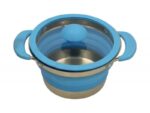 KAMPA FOLDING SAUCE PAN 3 LITRE BLUE - Image 2