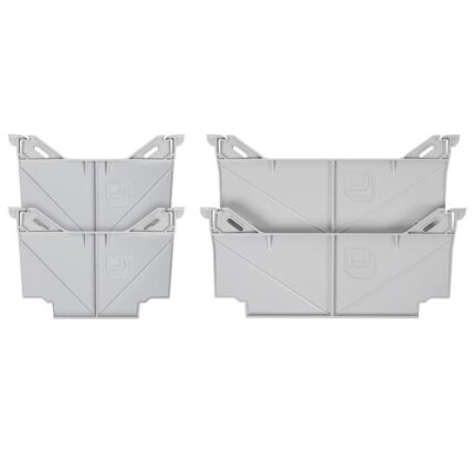 Locking tab drawer dividers combo package - (2) narrow & (2) wide