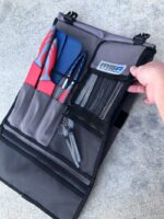 Drop Slide™ Clip-On Table with Cutlery Roll - Image 2