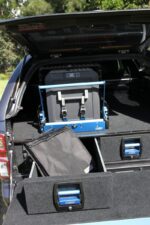 Drop Slide™ Clip-On Table with Cutlery Roll - Image 5