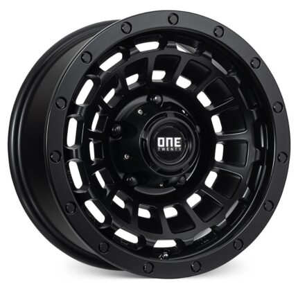 OT515600MB MATT BLACK- ONE TWENTY Wheel 15X6 (5/139.7) 0 OFFSET ROH