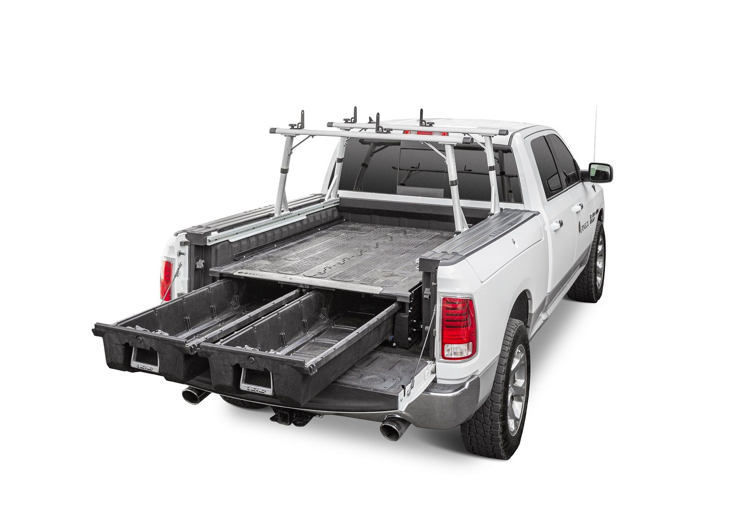 RAM_Rambox_6.6ft_3_LX_7014_45_Drawers_empty RAM 1500/2500/3500 2009+ RAM BOX 6' 4" Decked Drawer System Legacy - Image 1