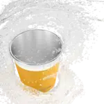 Stainless steel cup, 500 ml / 17 oz, MANGO - Image 3