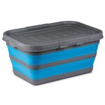 Kampa Collapsible Large Storage Box - Blue	 (38 L) - Image 3