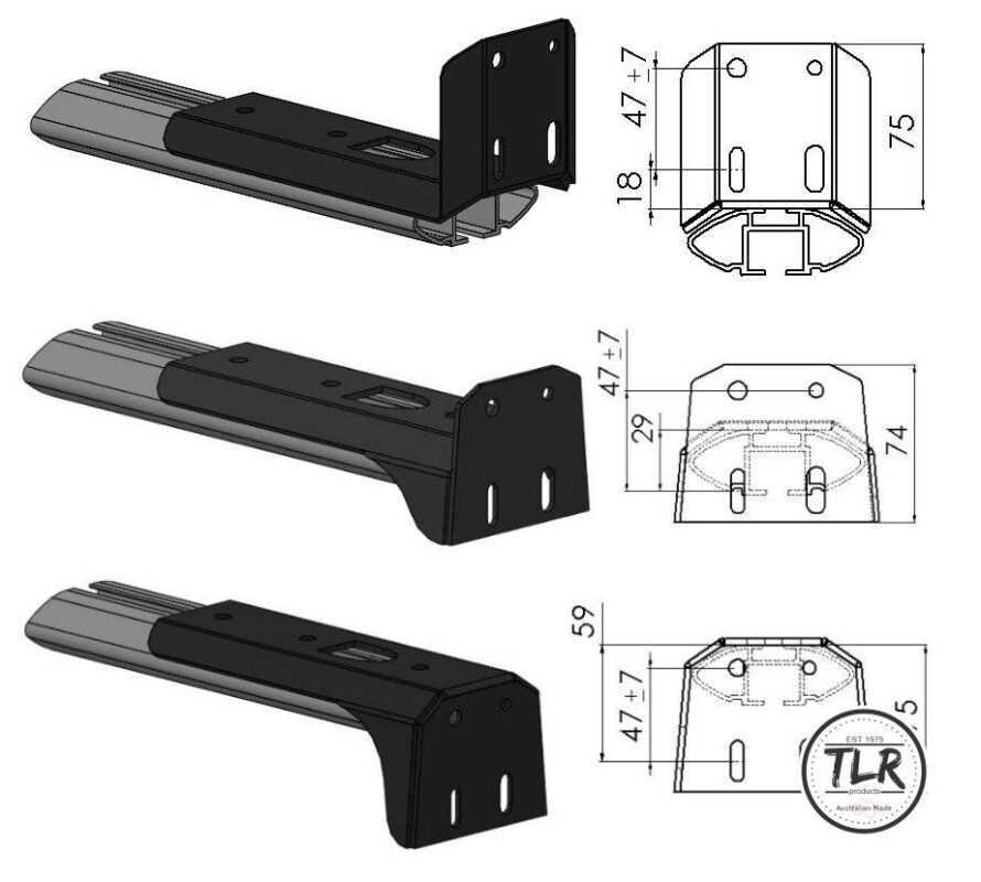 AWNING MOUNTING BRACKET MID – Uroffroad UAE