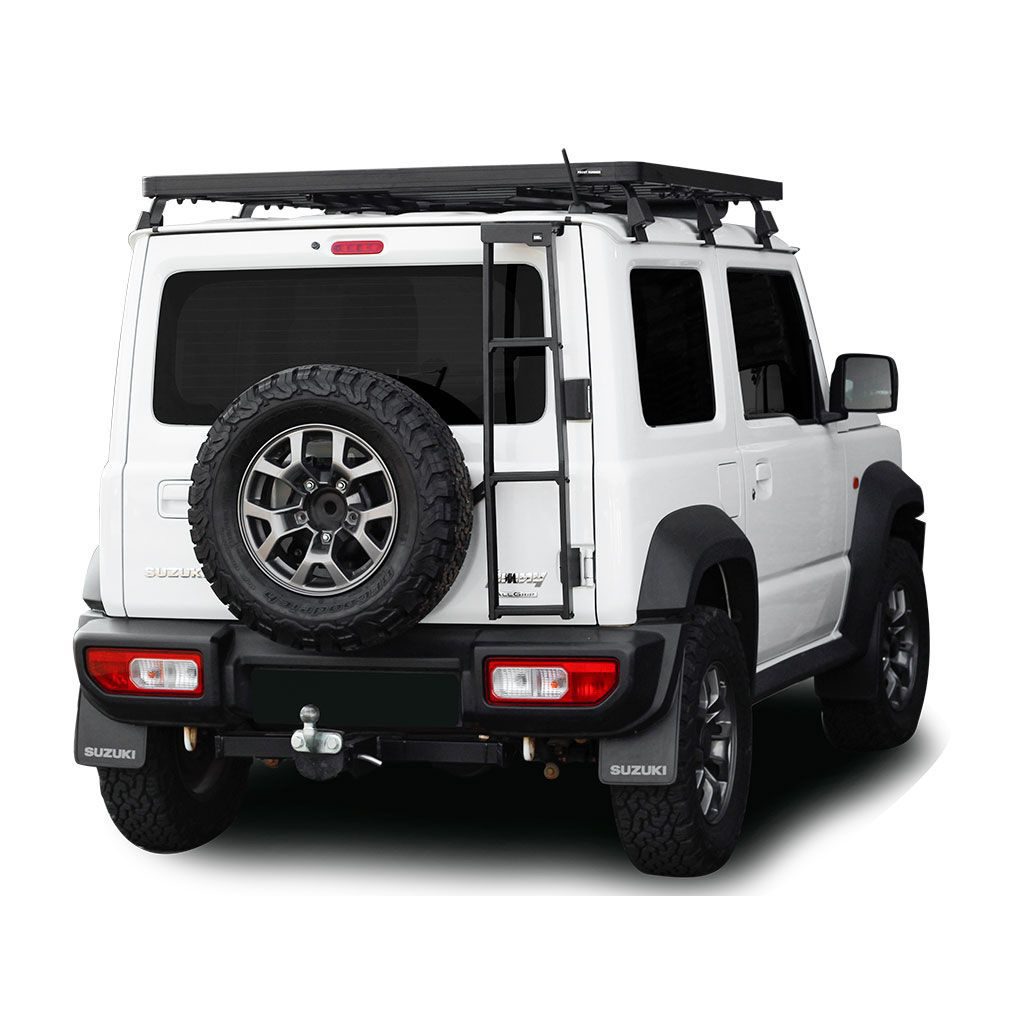 auzuki-jimny-2018-2019-rear-ladder-from-tuff-trek-online-modify-your-jimny-shop-lasj001.2 JIMNY 2 door 2018+ SLIMLINE II ROOF RACK / TALL - KRSJ005T - Image 1