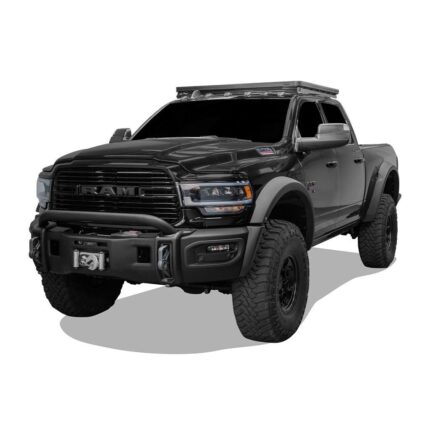 RAM 1500/2500/3500 CREW CAB (2009-CURRENT) SLIMLINE II ROOF RACK KIT / LOW PROFILE - KRDR011T