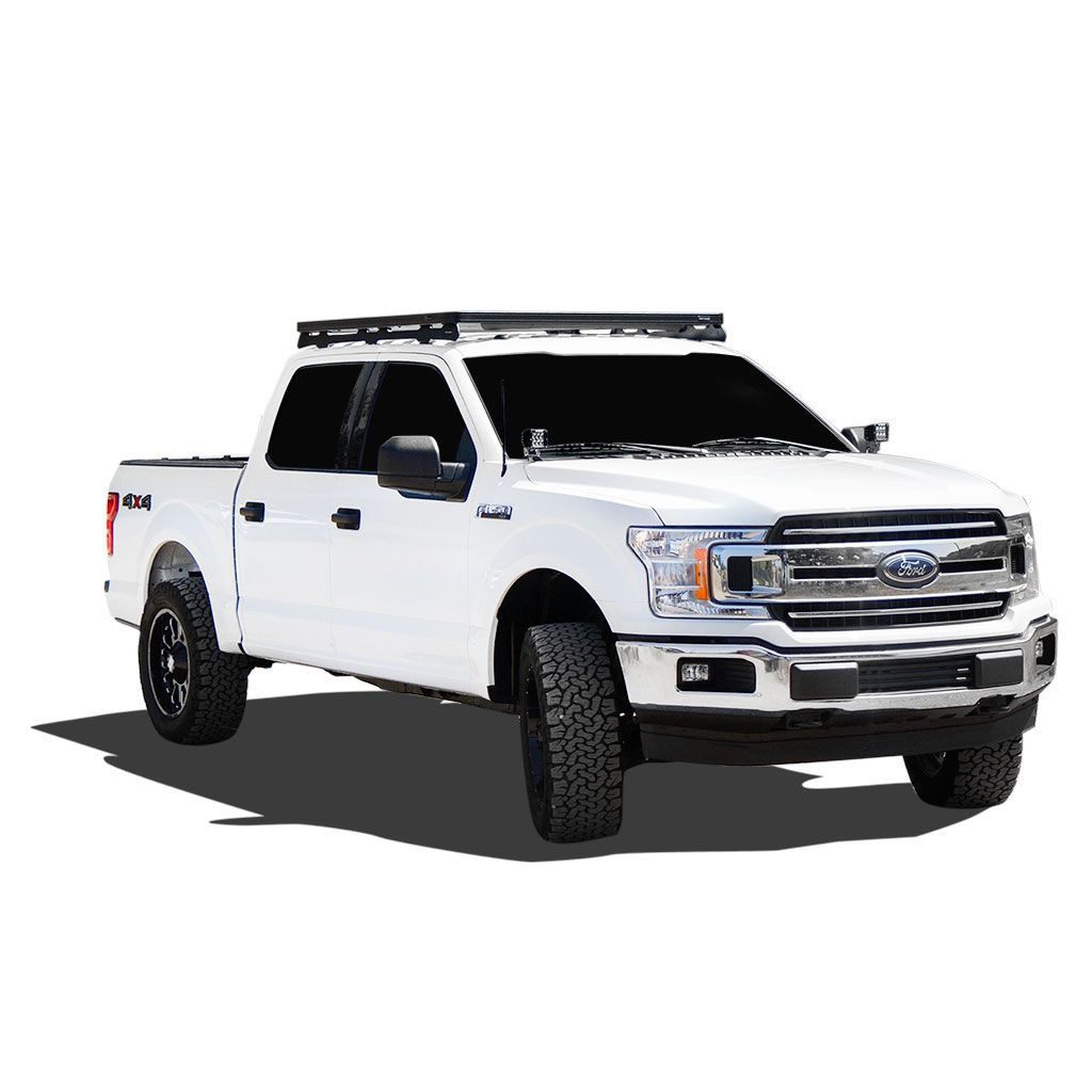 krff011t_1_1-wpp1641628746207 F150 CREW CAB (2009-CURRENT) SLIMLINE II ROOF RACK KIT / LOW PROFILE - KRFF011T - Image 1