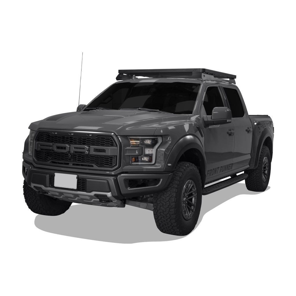 krff017t-1-wpp1641629637399 F150 CREW CAB (2009-CURRENT) SLIMLINE II ROOF RACK KIT - KRFF017T - Image 1
