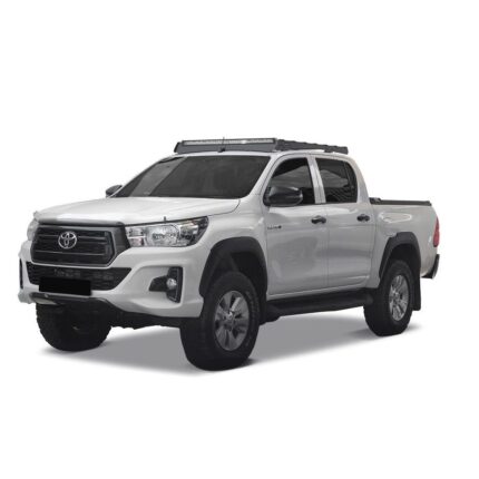 TOYOTA HILUX DC (2015-2021) SLIMSPORT ROOF RACK KIT / LIGHTBAR READY - BY FRONT RUNNER