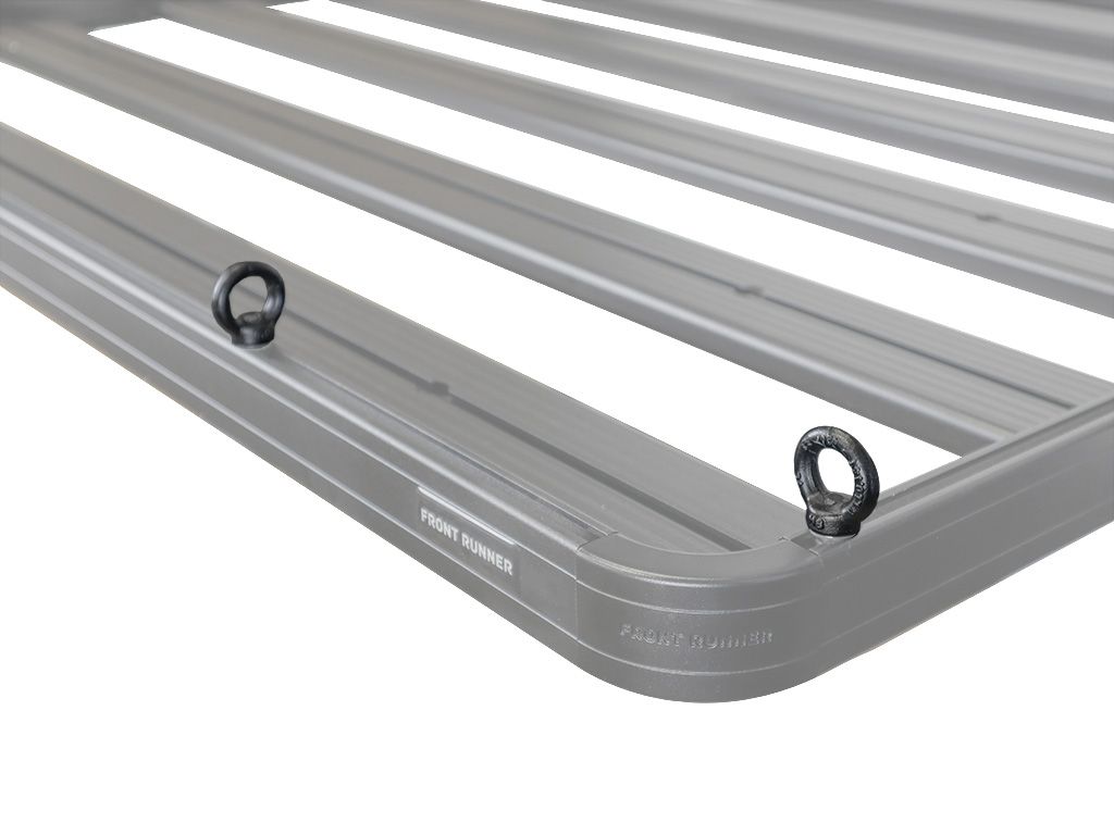 rrac012_1452 BLACK TIE DOWN RINGS / EYE NUTS - BY FRONT RUNNER - Image 1