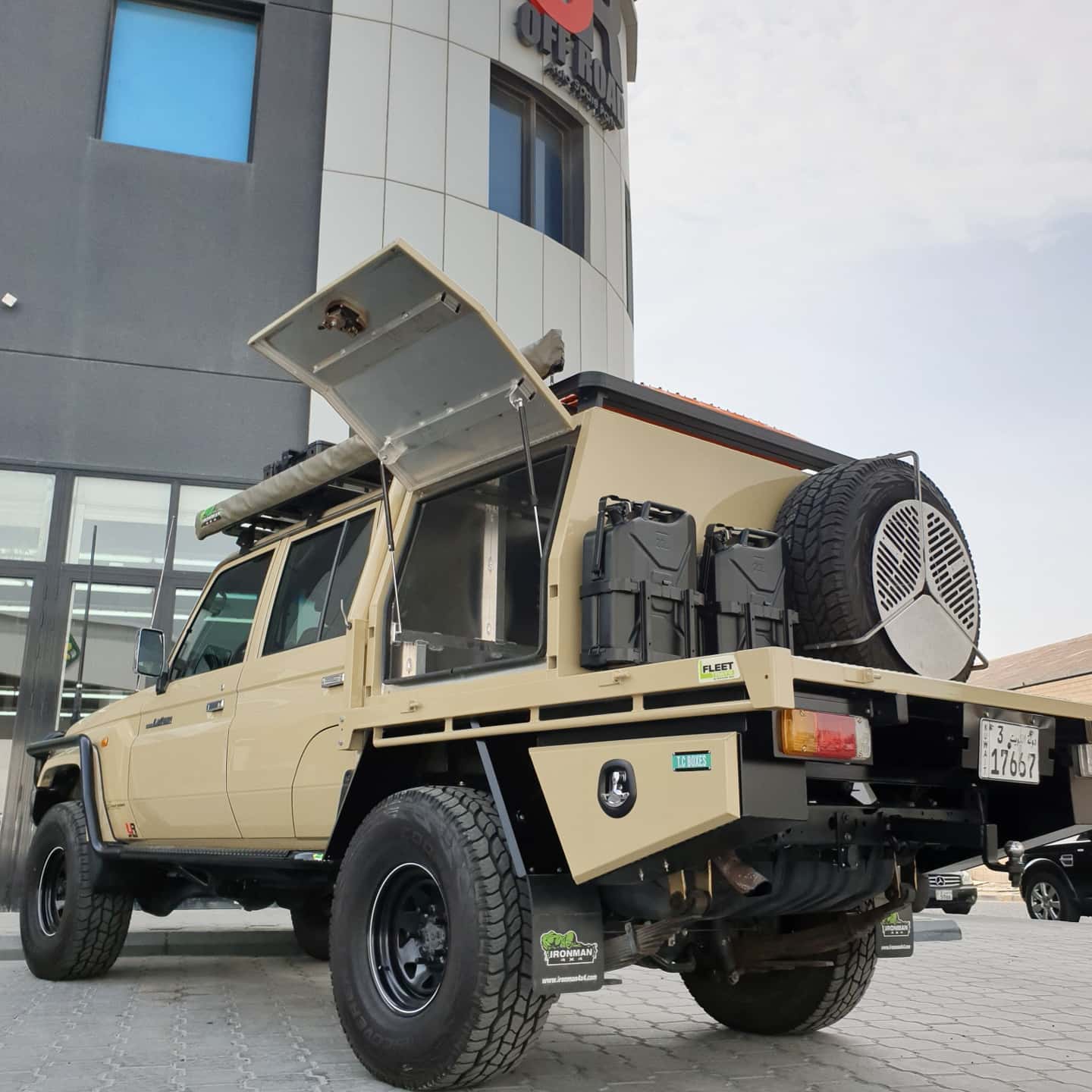 01-86 Steel tray 1800mm suits for LC70 Dual Cab - Image 1