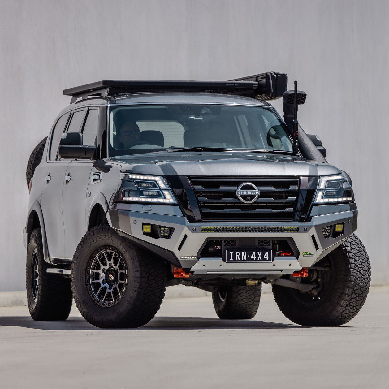 01-WebReady-Raid-Bar-to-suit-Nissan-Patrol-Y62 Y62 2020+ RAID BULL BAR - Image 1