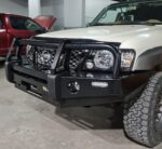 NISSAN PATROL y61 GU S4+ 2005+ PREMIUM DELUXE BULL BAR - Image 2