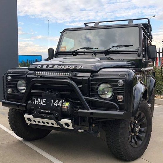 BBC023 DEFENDER COMMERCIAL BULL BAR (TUBE STYLE) - Image 1