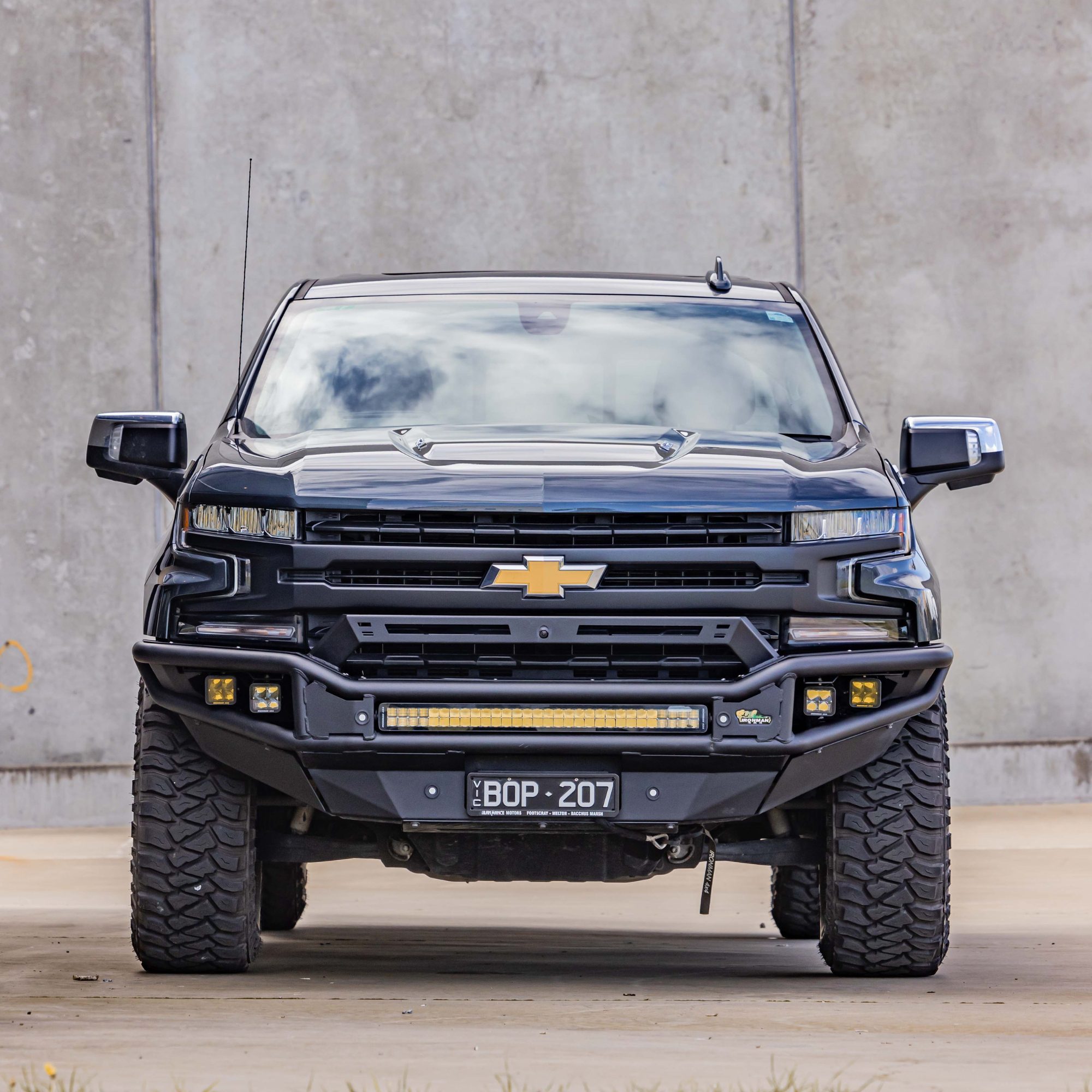 BBR087 SILVERADO 1500 RAID BULL BAR 2019+ - Image 1
