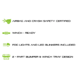 TOYOTA LC71/LC76/LC78/LC79 2007+ DELUXE BULL BAR - Image 4