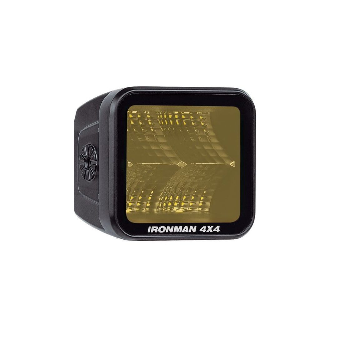ILED80BFA BRIGHT 40W LED CUBE LIGHT – AMBER FLOOD - Image 1