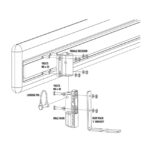 AWNING QUICK RELEASE MOUNTING BRACKETS - Image 2
