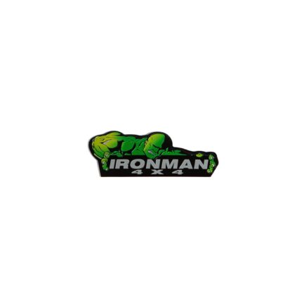 BUMPER IRONMAN 4X4 BADGE