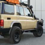 TOYOTA LC76 2007- 2023 PREMIUM SIDE STEPS & RAILS - Image 2