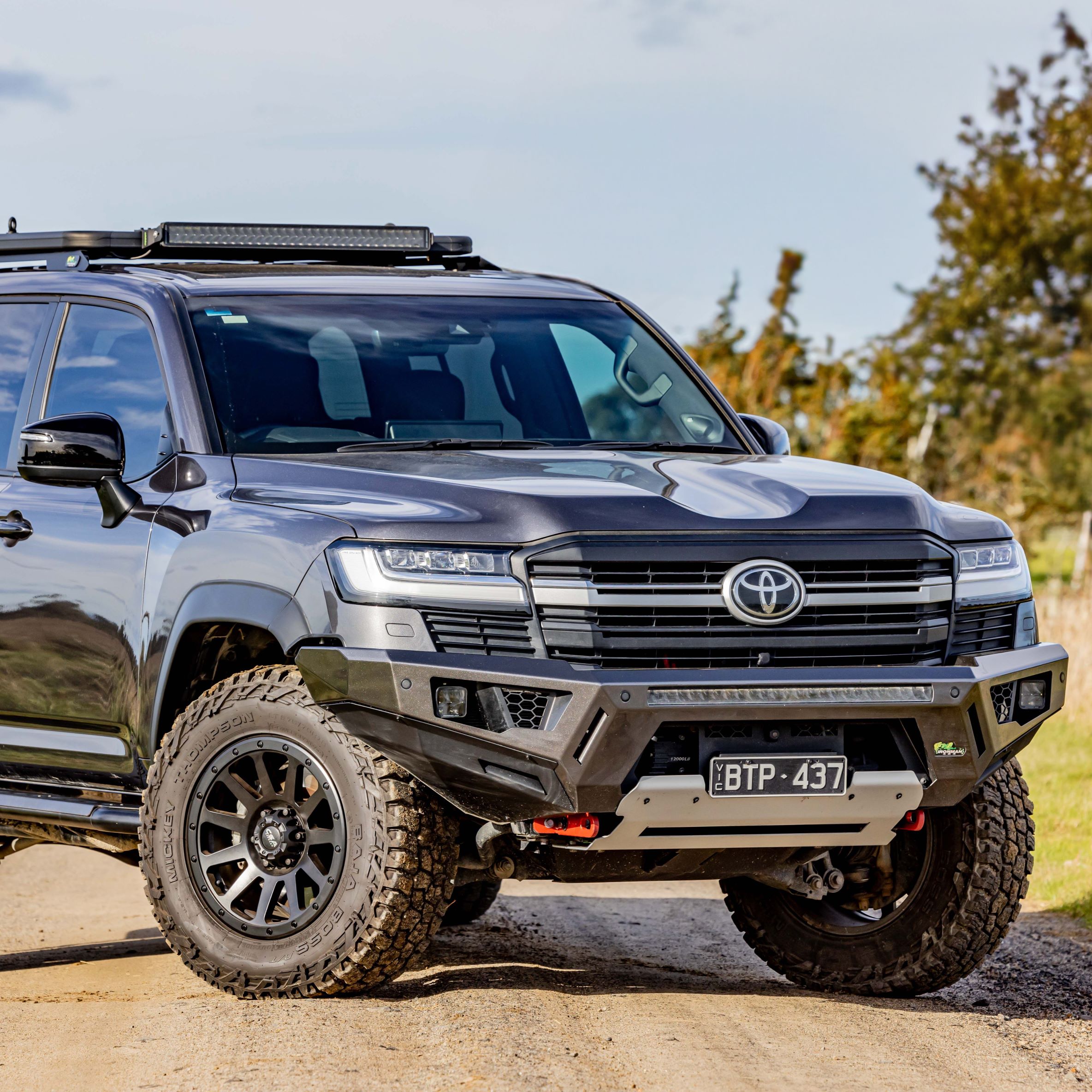 WebReady-Fender-Flares-to-suit-300-Series-Landcruiser-1 LC300 RAID BULL BAR - Image 1