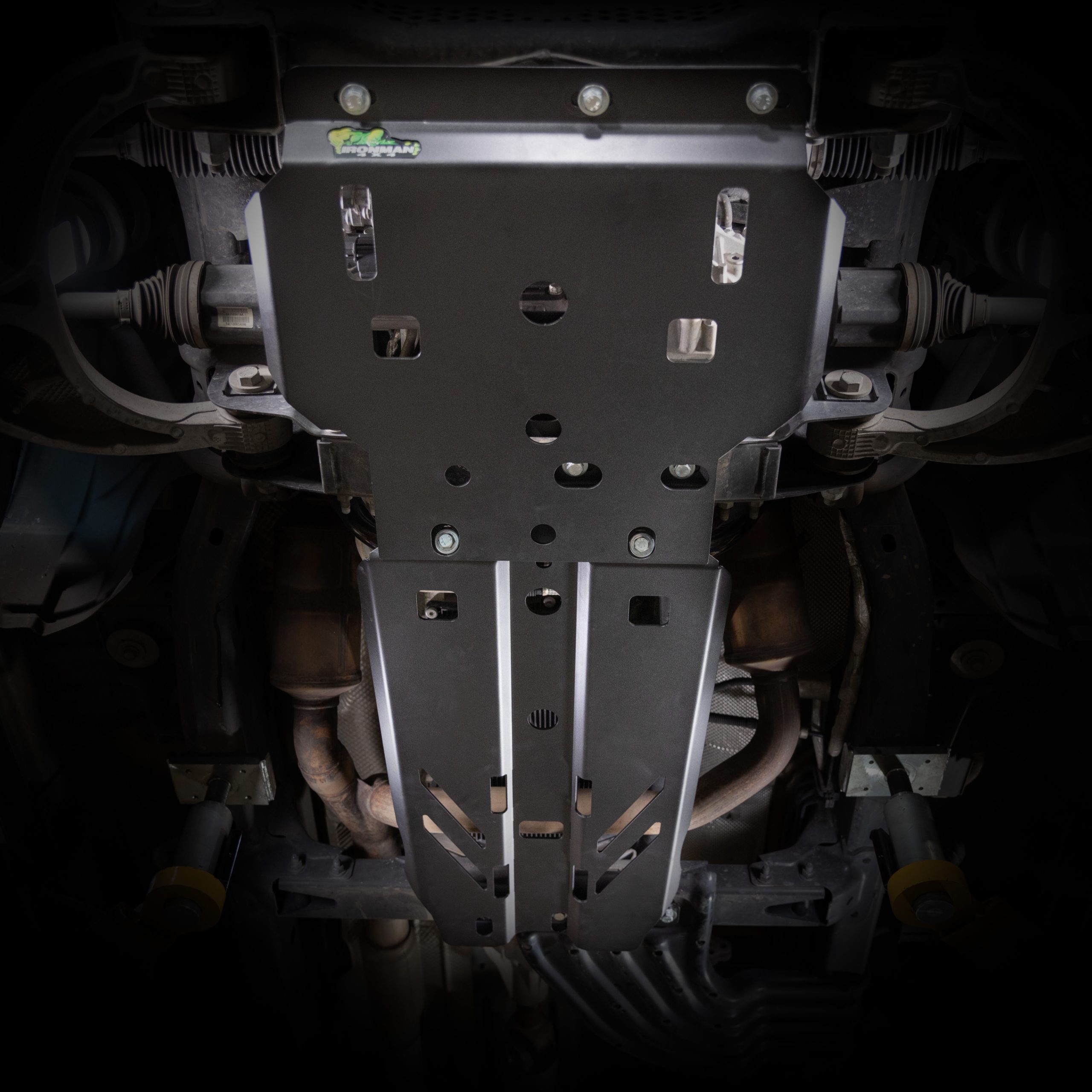 WebReady-UBP085_Heavy_Duty_Skid_Plate_Kit_Suited_Ram_1500_DT_full_black_background_8192x5464-scaled RAM 1500 2019+ HEAVY DUTY SKID PLATE KIT - Image 1