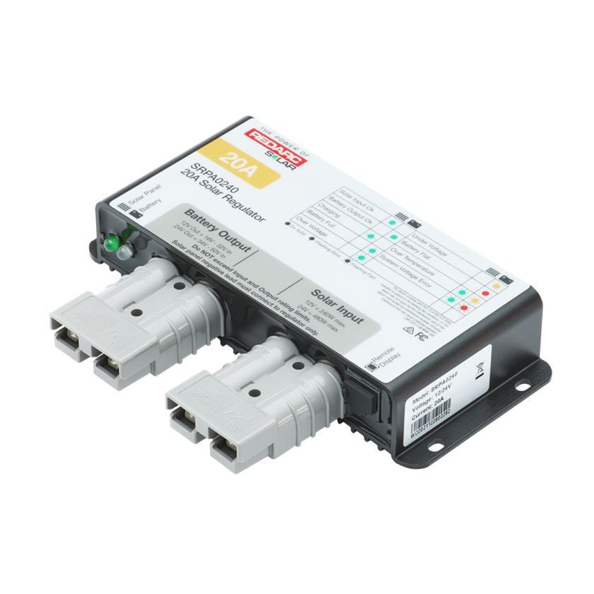 sftp_s_r_srpa0240_01_white 20 AMP SOLAR REGULATOR - Image 1
