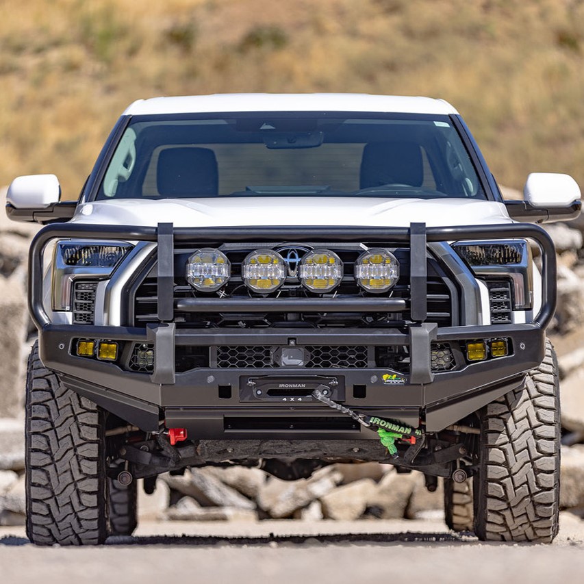 1-18.jpg TUNDRA 2022+ PREMIUM TRIPLE HOOP FRONT BUMPER - Image 1
