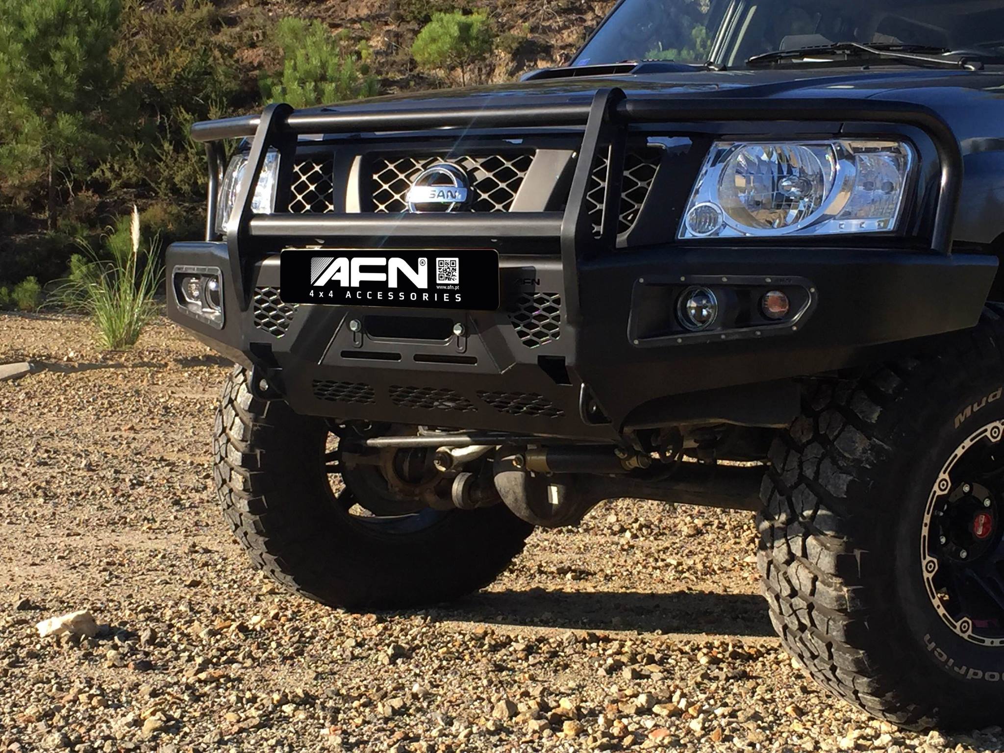 14918771_1502576206426103_8672449904830433398_o.jpg NISSAN PATROL Y61 GU S4+ 2005+ BULL BAR - Image 1